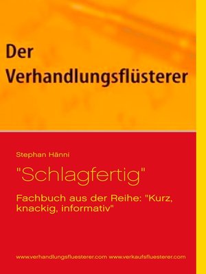 cover image of "Schlagfertig"